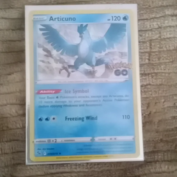 articuno pokemon go card Pokemon Go Card Articuno Zapdos Moltres 012/071 024/071 029/071 Japane main image 0